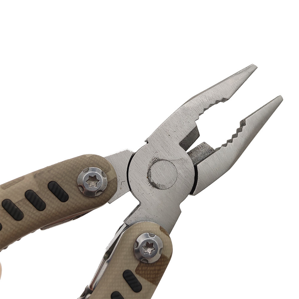 Professional Stainless Steel Cutting Multi function Tool Pliers Outdoor  Pocket Multi Purpose Pliers with Camping Knife