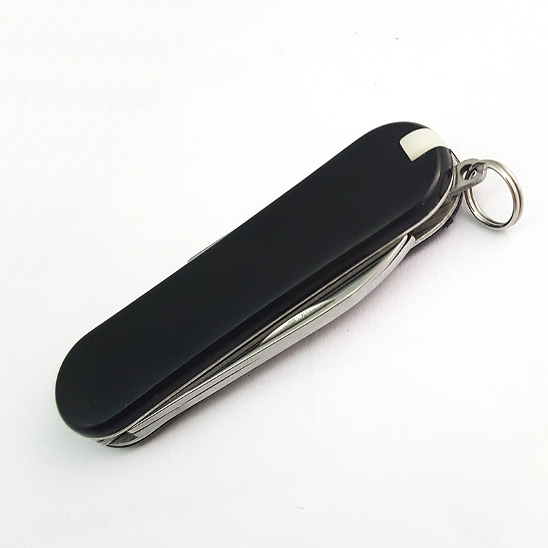 3 in 1 Stainless Steel Multi Functional Promotional Pocket Knife Portable Multi Gift Knife with Plastic Handle