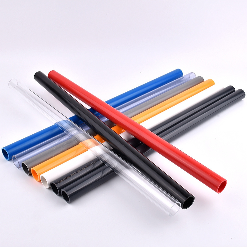 Various MM Length Color Material Available PP ABS PVC PE PU Extrusion Tube Plastic Pipe Tubing