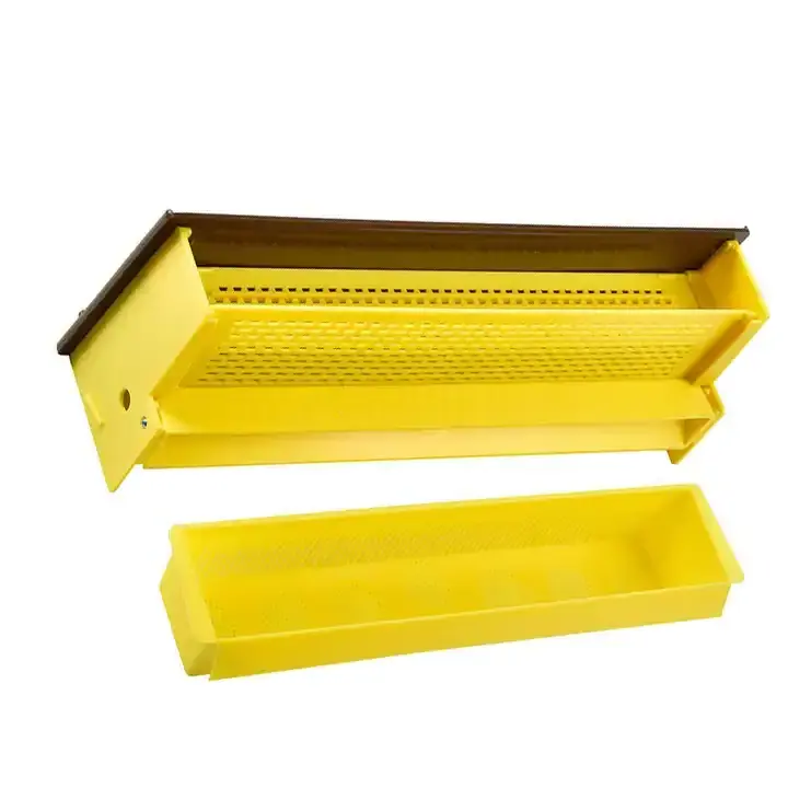 2022 high quality multifunction bee pollen trap perforated plastic pollen trap