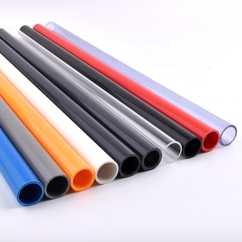 Various MM Length Color Material Available PP ABS PVC PE PU Extrusion Tube Plastic Pipe Tubing