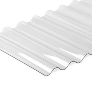 Clear corrugated Trapez polycarbonate sheet Airport lighting roofing panels for pergola corrugated multi span PC hollow sheet