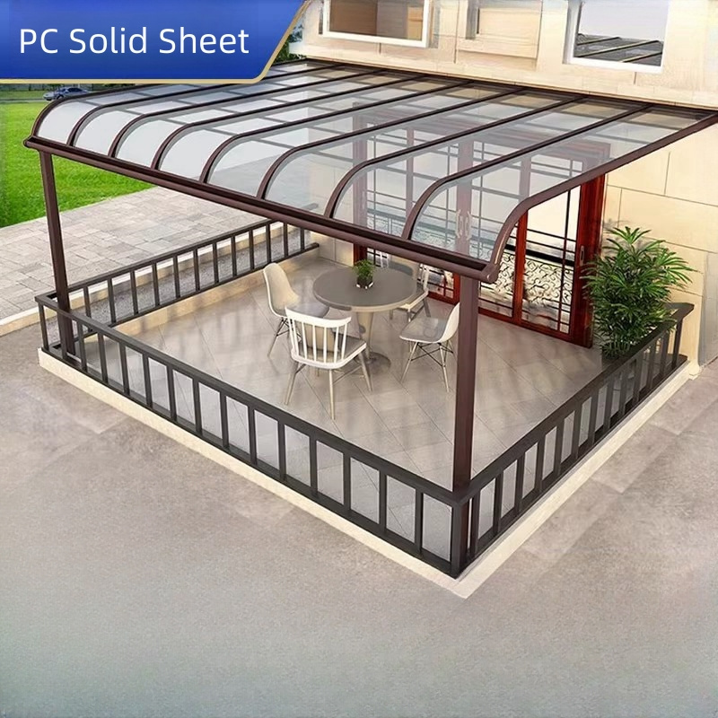 Polycarbonate Car Park Shed Outdoor Shelter Carport Awning Heat Resistant Polycarbonate Awning