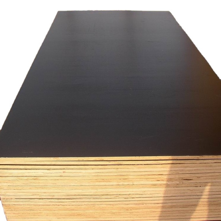 Factory  good price of  18mm wbp glue waterproof film faced plywood for construction