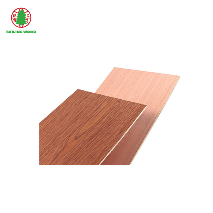 Artificial/engineered Wood Veneer Faced Plywood 4x8' Ft Okoume Panels Red Oak Wood Veneer Plywood Board