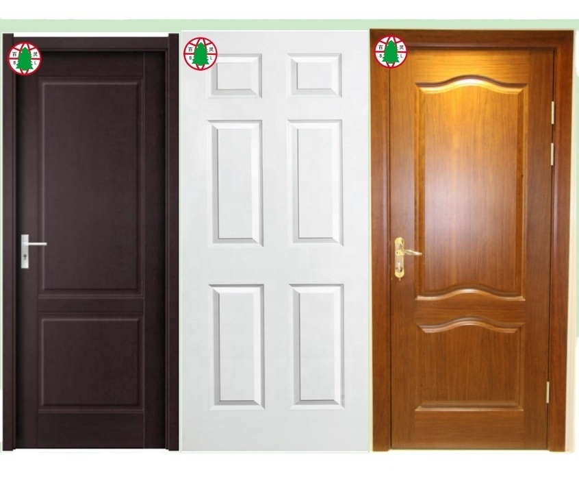 2021 hot selling cheap PVC MDF HDF interior wooden doors