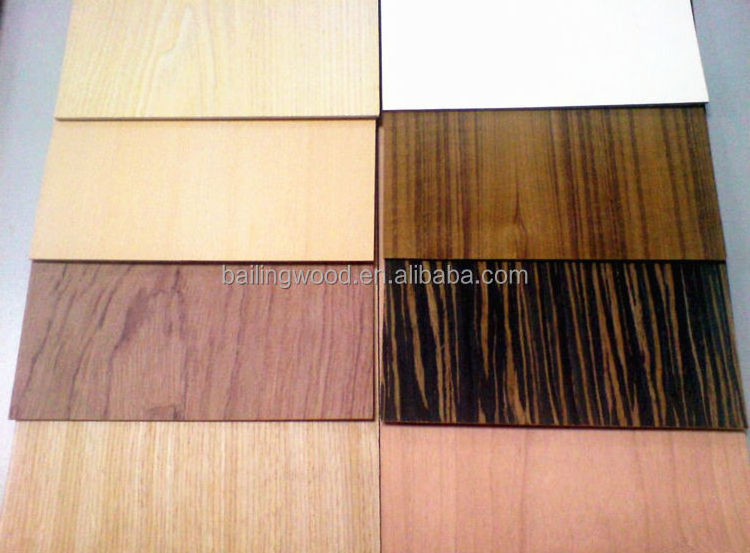 Direct factory support 4*8 feet veneer MDF