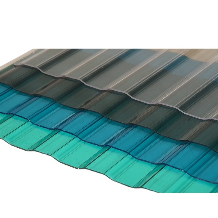 Transparent Corrugated Pc Polycarbonate Roofing Sheets 0.6-2.0mm