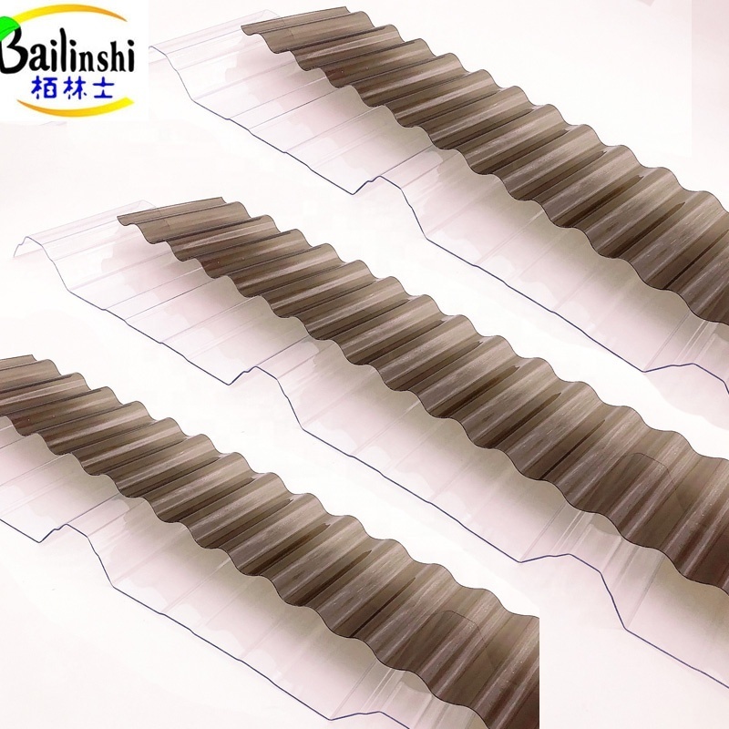 corrugated steel roofing sheet pc corrugated transparent roof sheet polycarbonate profile