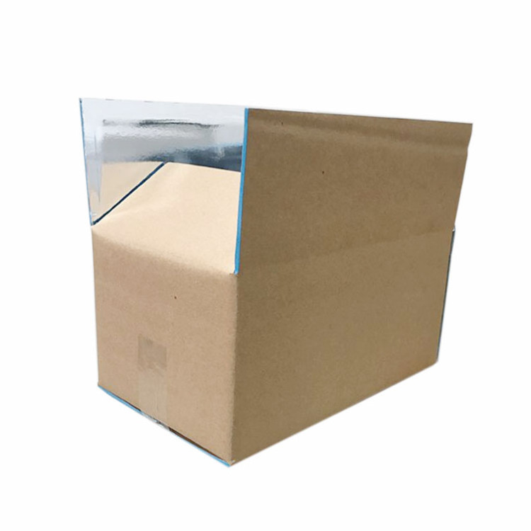 Carton custom box frozen food insulated container fresh food insulated freezer cardboard refrigerator boxes