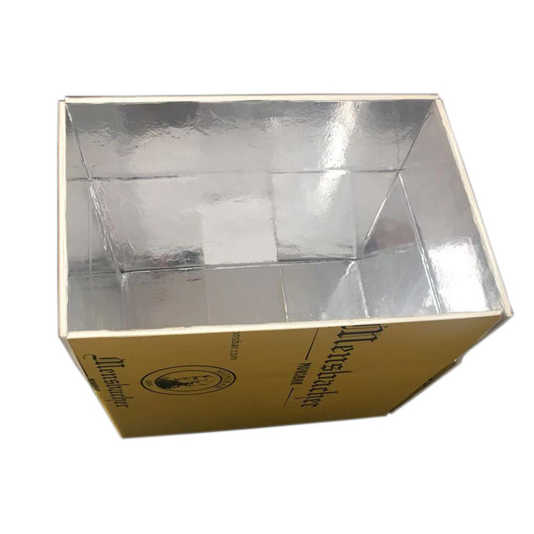 Carton custom box frozen food insulated container fresh food insulated freezer cardboard refrigerator boxes