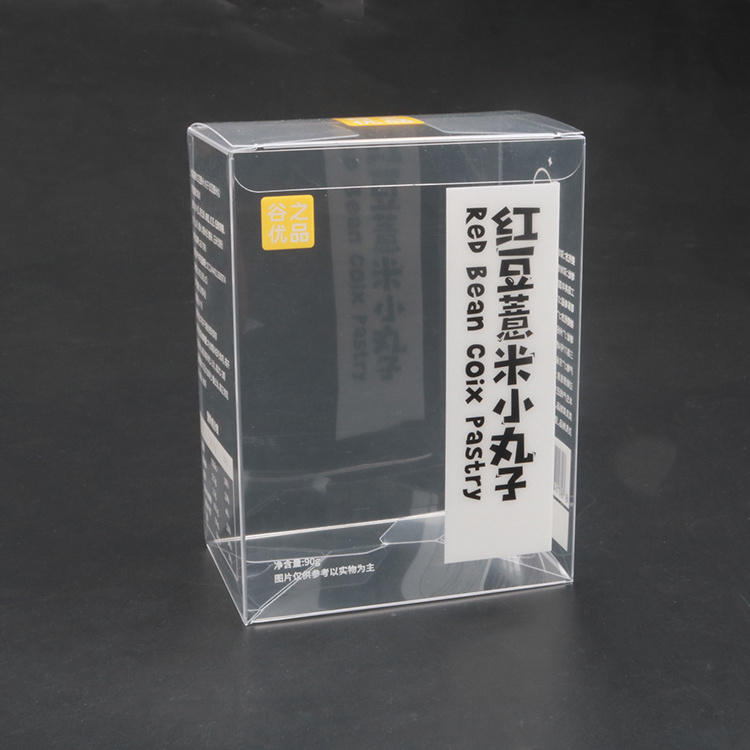 Wholesale Transparent Box PET PVC PP Plastic Packaging Box Custom Printed Acetate Box