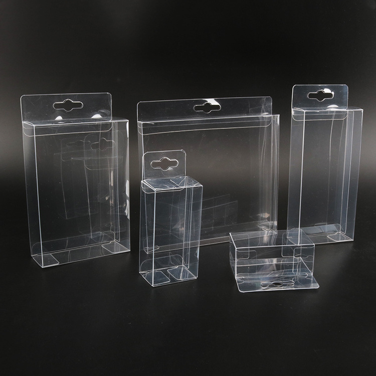 Wholesale Transparent Box PET PVC PP Plastic Packaging Box Custom Printed Acetate Box