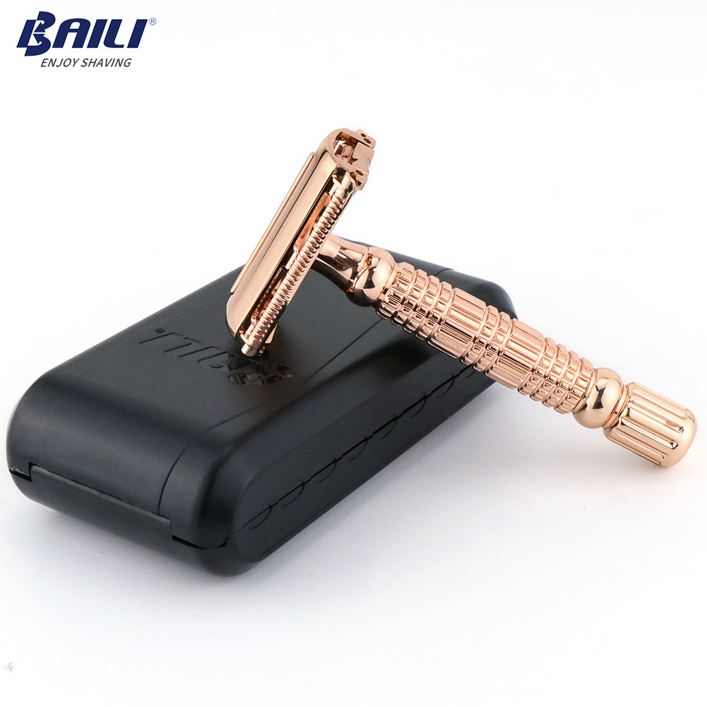 Factory directly wholesale stainless steel safety razor men shaving razors