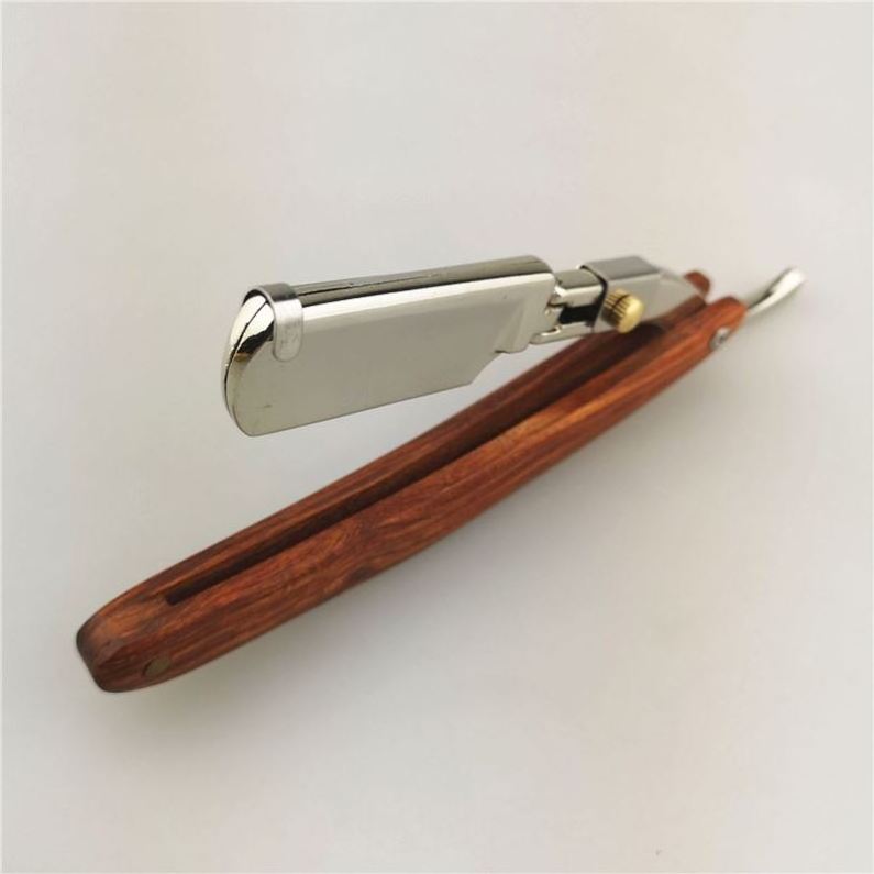 Baili barber hair cut japanese straight leaf shave razor