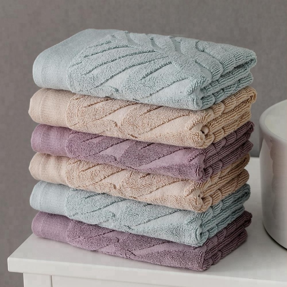 bailixin wholesale 100% cotton plain dyed hotel face shower towel cloth for usa terry towel importer