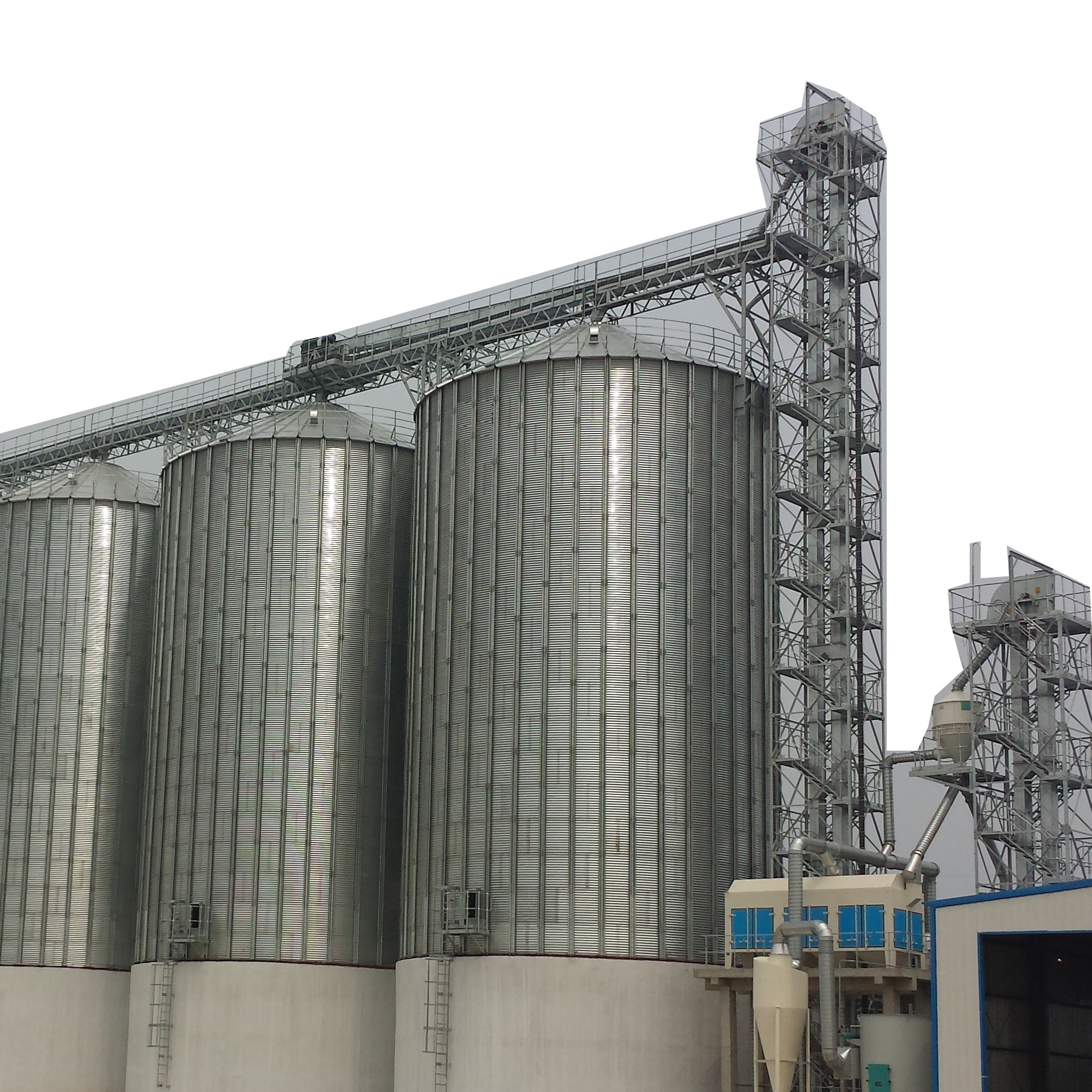 Steel Silo Maize Seed Wheat Corn Rice Grain Storage Silo Farm Used Storage Customized Galvanized Sheet Silo