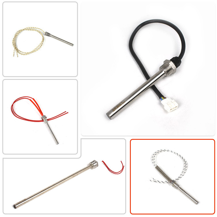 Bailu Customized 12 Volt Dc Electric Heating Element Screw Thread Immersion Cartridge Heater