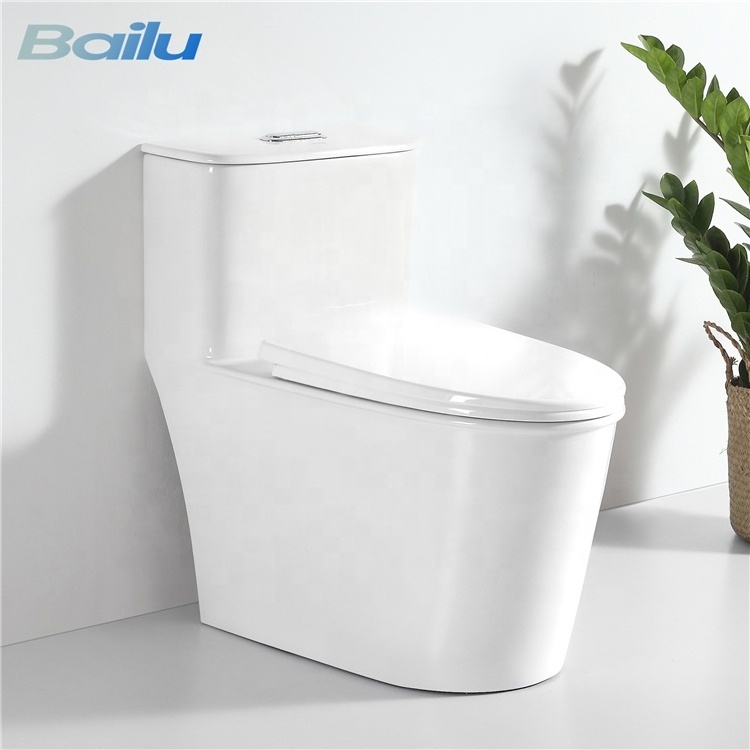 High quality siphonic jet flushing one piece closestool toilet wc bathroom commode ceramic toilets