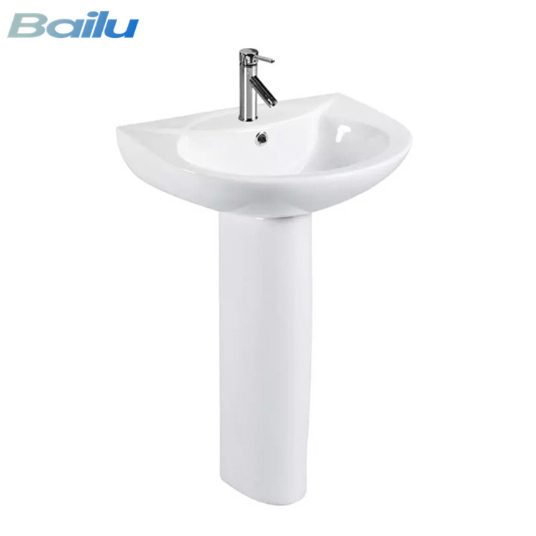 Factory direct sales washroom inodoro sink bathroom toilet pedestal basin ceramic toilet set for sale