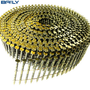 High-quality Package 9000 nails 1-3/4" length coil nails for timber plywood pallet manufacturing