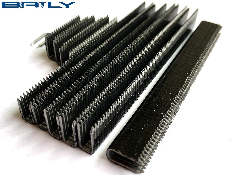 High carbon steel stainless 410K 413K 416K staples for outdoor rattan furniture manufacturing