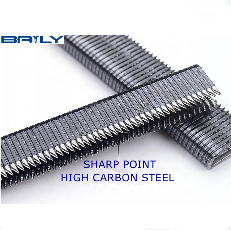 BAILY SUPPLY 304 STAINLESS STEEL STAPLE 410k /413k steel pipe nails for aluminium alloy /matal pipe