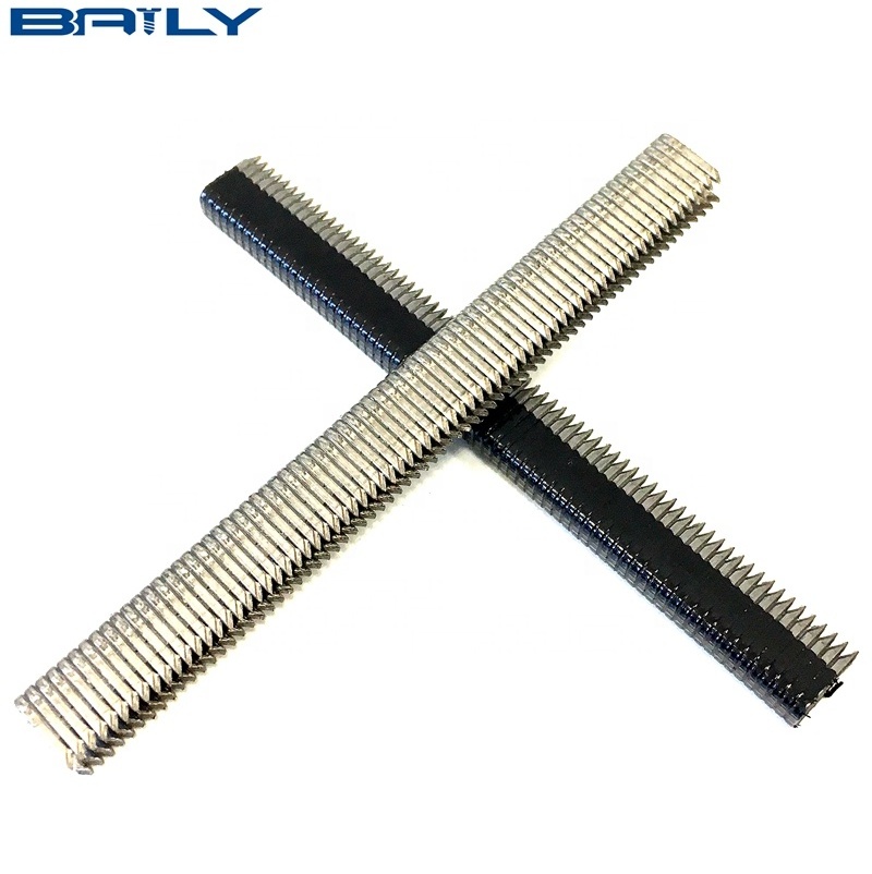 BAILY SUPPLY 304 STAINLESS STEEL STAPLE 410k /413k steel pipe nails for aluminium alloy /matal pipe