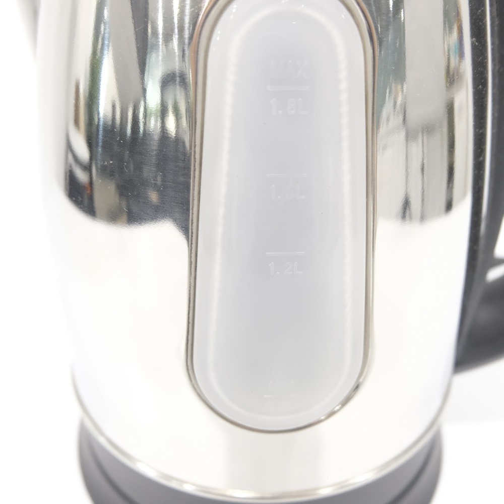 1.8 liter electric jug kettle transparent window electric SS kettle with tea infuser