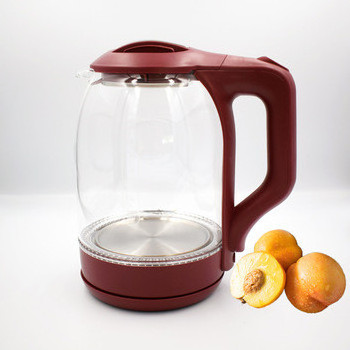 Smart home Appliances tea maker Home hotel kitchen Electric light on glass tea kettle