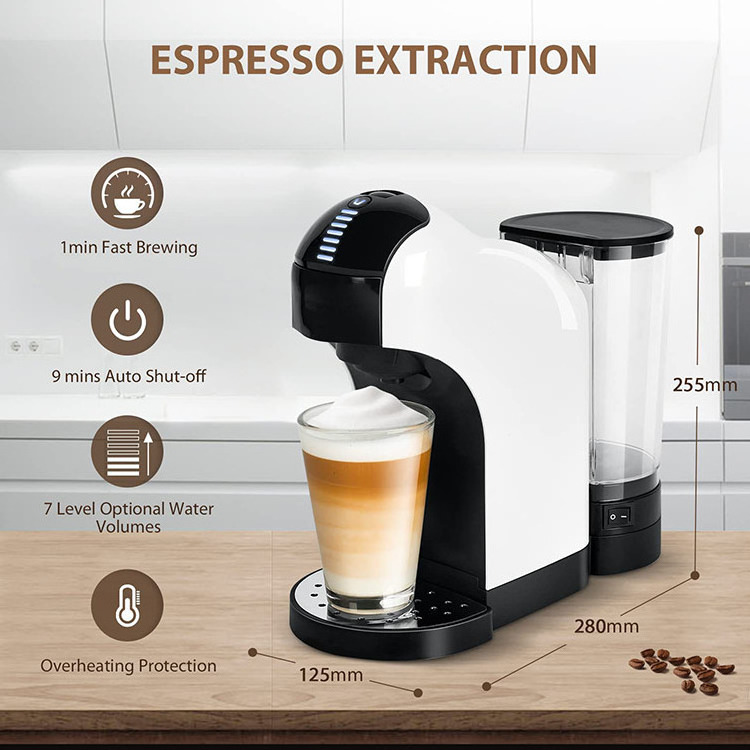 multi capsule coffee machine for household appliance