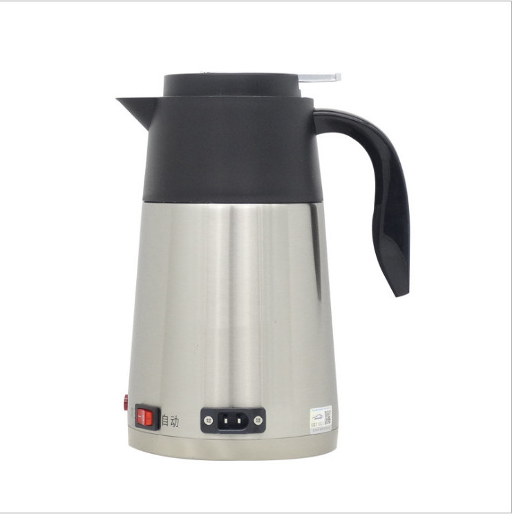 12V/24 Truck Use Car Water Kettle Double deck stainless steel intelligent car electric kettle for travel