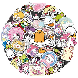 100Pcs Sanrio Character My Melody Stickers For Girl Kid Child Skateboard Laptop Home Room Wall Decor Stickers