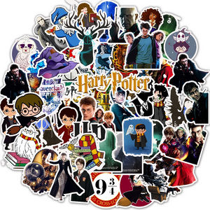 Cool Magic Film Novel Movie Harry Stickers For Boy Fridge Luggage Laptop Home Decor Sticker Pack 50