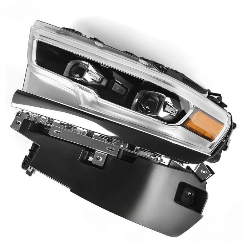 BAINEL Healamp with Projector OR LED Fits Dodge RAM 1500 Headlights 68316081AD 68316080AD After Market