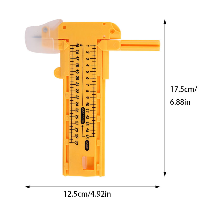 Adjustable Compass Circle Cutter 1-30CM 6 blades Compass knife