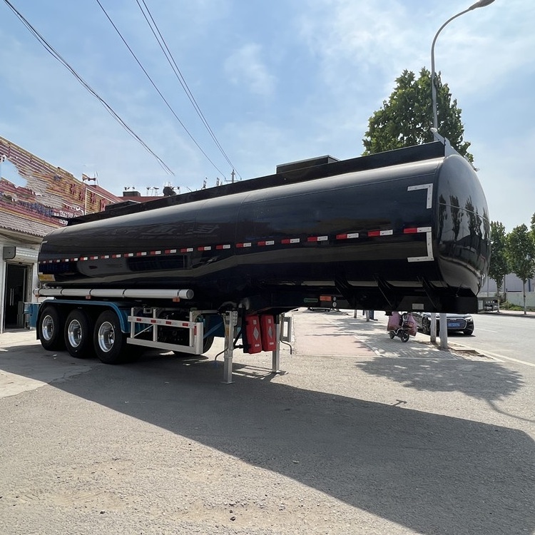 50000 litres oil tanker semi trailer  40 feet fuel tanker trailer 3 axles olive oil transport tanker semi trailer