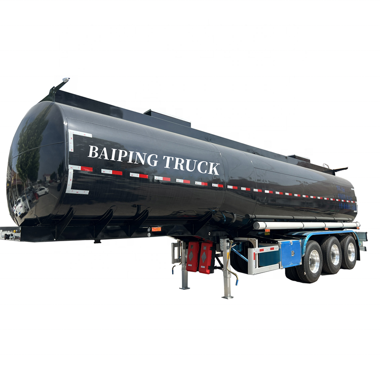 50000 litres oil tanker semi trailer  40 feet fuel tanker trailer 3 axles olive oil transport tanker semi trailer