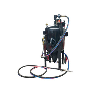 BQ Dustless Stripping Surface Cleaning Sandblaster pot Wet SandBlasting Cabinet wet sandblaster sand blasting machine for sale