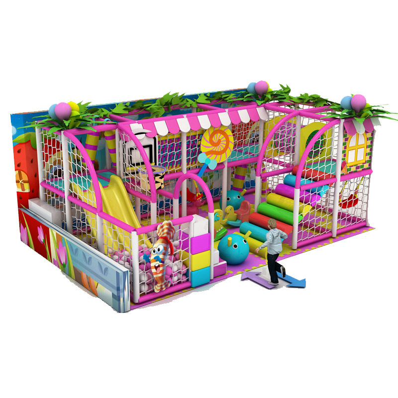 Customized Indoor Play House kid toys games baby slide and swing Kids indoor playground