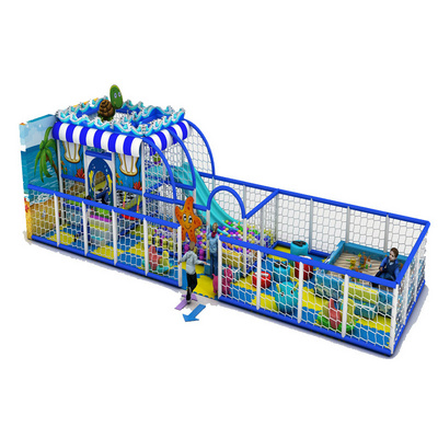 Customized Indoor Play House kid toys games baby slide and swing Kids indoor playground