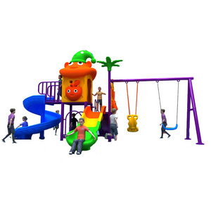 kids toy for garden/plastic swing with slide /swing and slide set