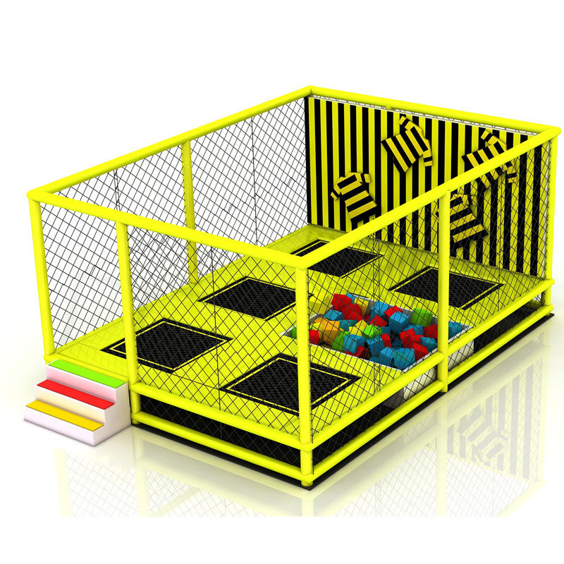 Children Rectangle large Trampoline park Fitness Rectangular Jumping Trampoline bed sale