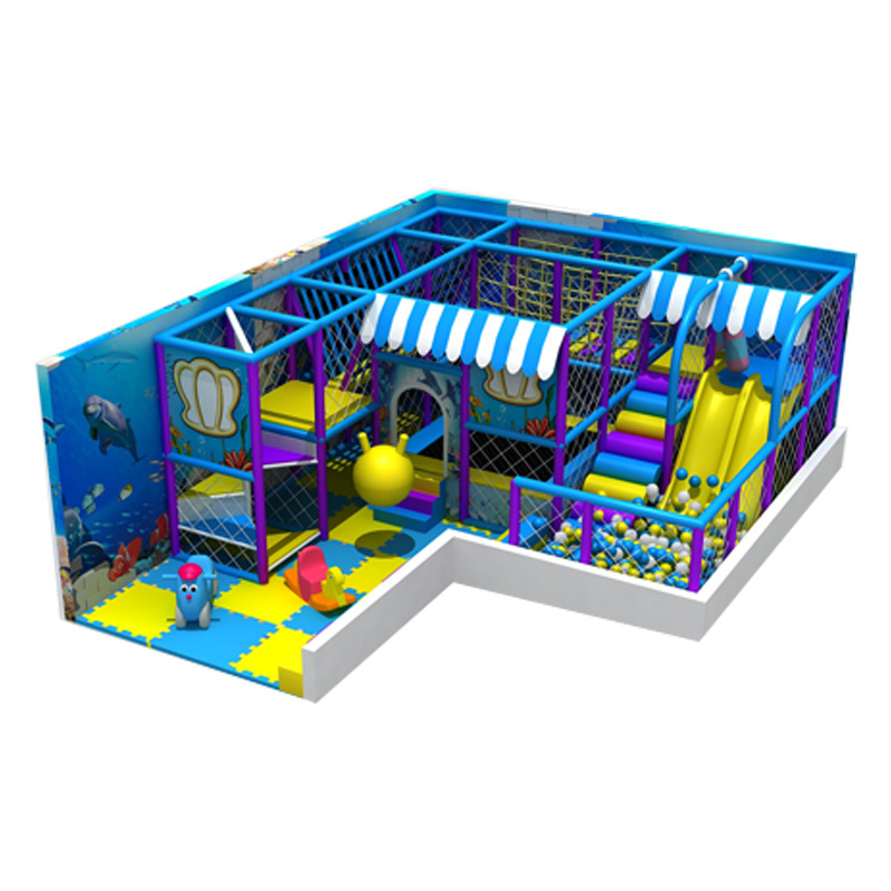 Customized plastic children's play area for schools children's soft play equipment indoor amusement park