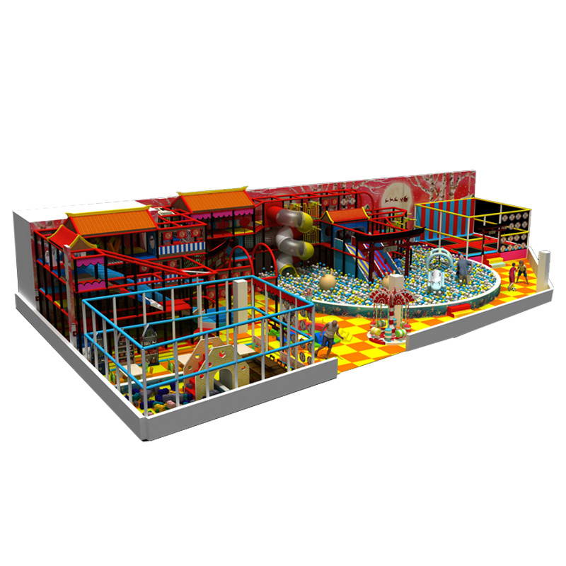 2022 Indoor Climbing Stadium Fashion Sensory Soft Game Carousel