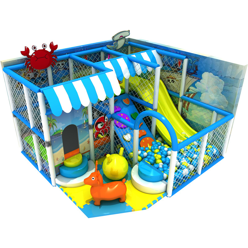 Indoor amusement park equipment, city themed children's colorful PVC soft bag, fully covered