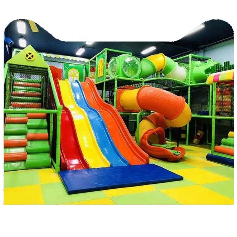 Commercial wholesale child school slide equipment indoor playground for sales