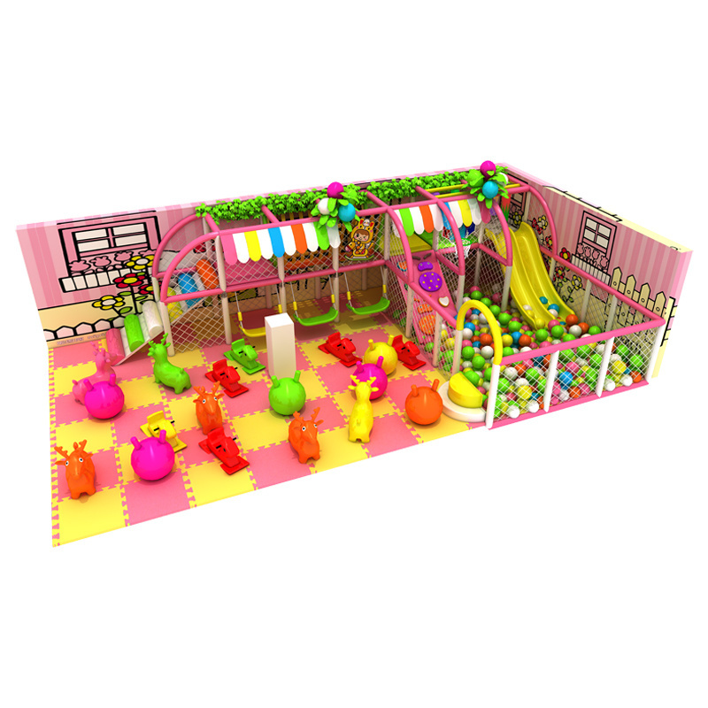 Indoor amusement park equipment, city themed children's colorful PVC soft bag, fully covered