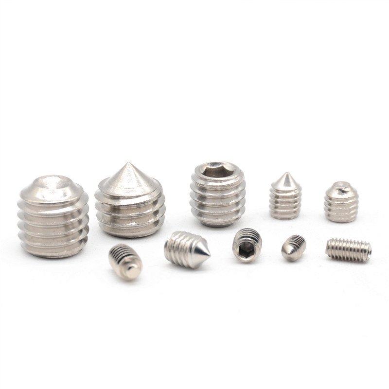 DIN913 DIN914 DIN915 DIN916 Grub stainless steel hexagon socket set screw