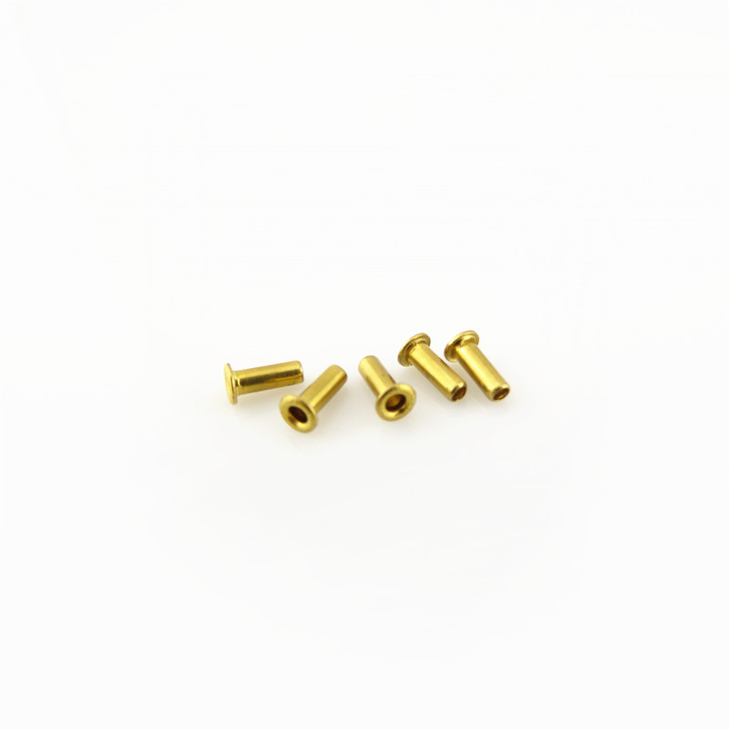 DIN7340 GB975 eyelet - brass Pipe type rivets Tubular rivets Eyelets rivets